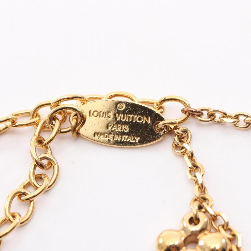 Louis Vuitton Collier Blooming Necklace, Gold Plated (GP), Women's, Tone - Picture 5 of 8